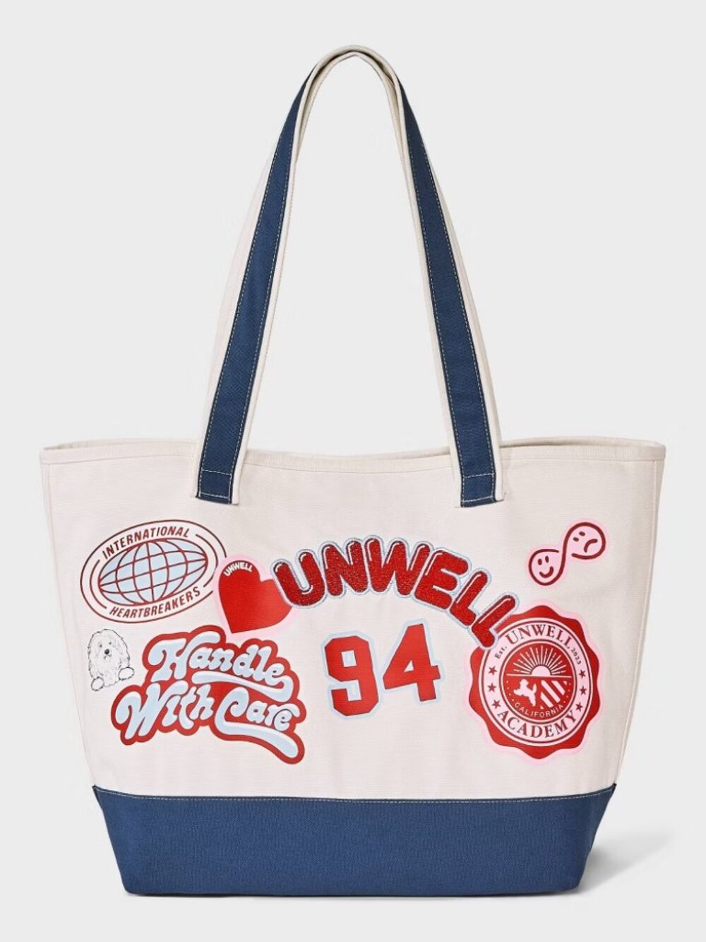 NEW Unwell Handle Tote Bag - Blue